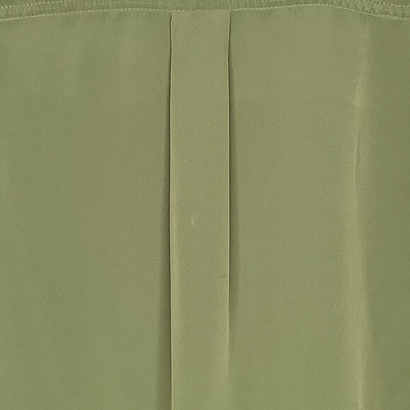 OLD NAVY Green Collared Long Roll Tab Sleeves Button Up Chest Pockets size M - Picture 11 of 16